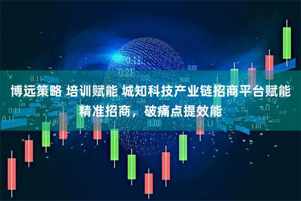 博远策略 培训赋能 城知科技产业链招商平台赋能精准招商，破痛点提效能
