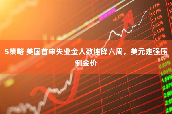 5策略 美国首申失业金人数连降六周，美元走强压制金价
